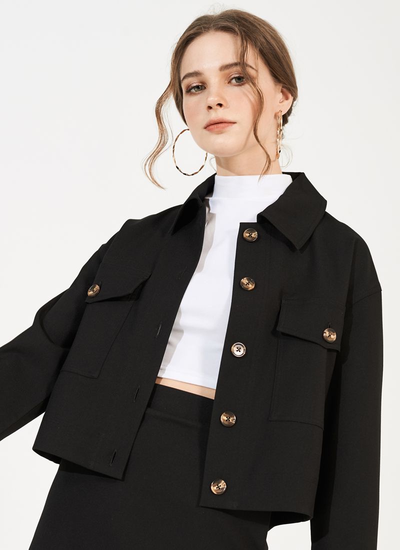 ÁO KHOÁC JACKET SARA ĐEN