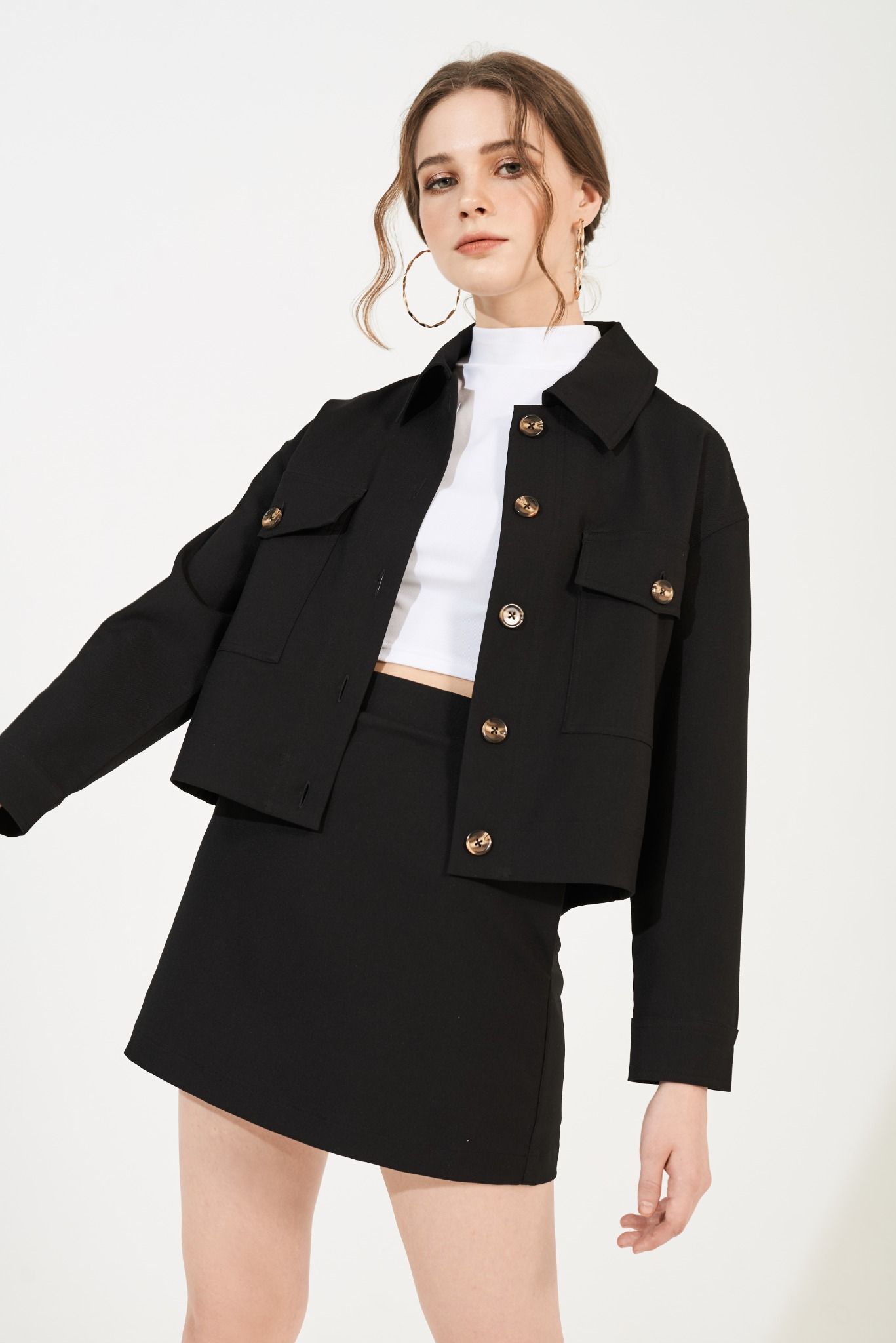 ÁO KHOÁC JACKET SARA ĐEN