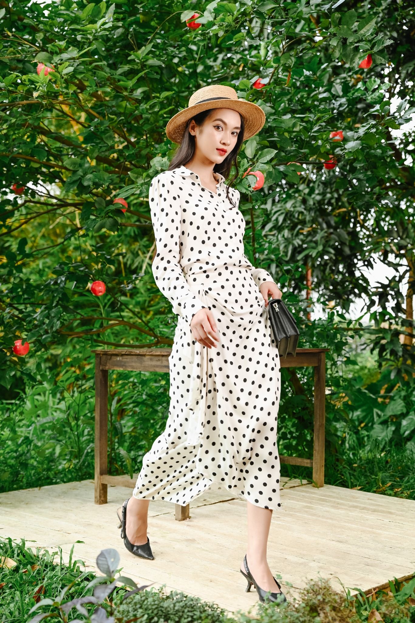 Áo sơ mi nữ 1A05QT04A7M17
