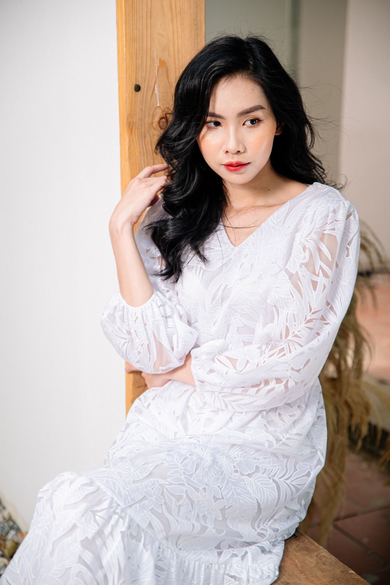 Váy liền nữ Kimmay 1A03QT07V7M18