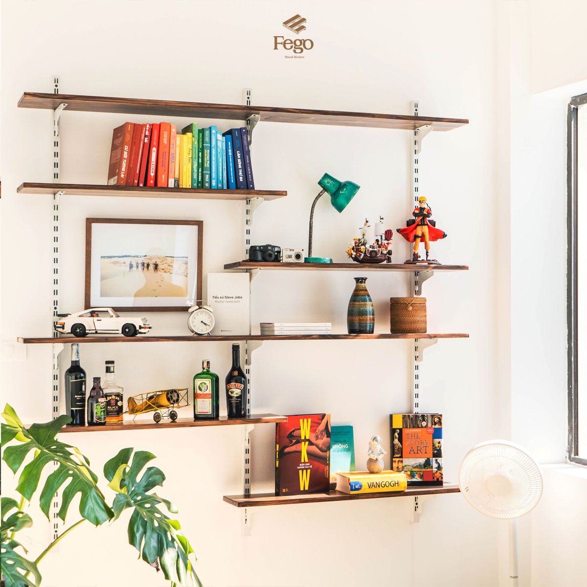 JOY Shelf - kệ sách nâng hạ FEGO