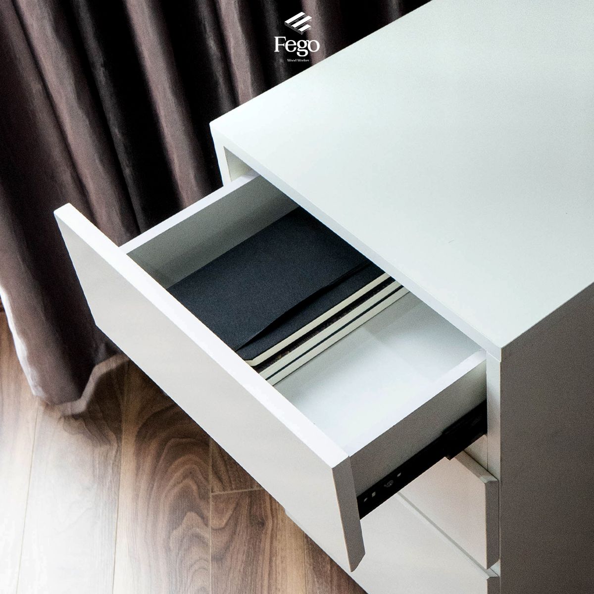 Tủ 3 ngăn kéo có bánh xe FEGO