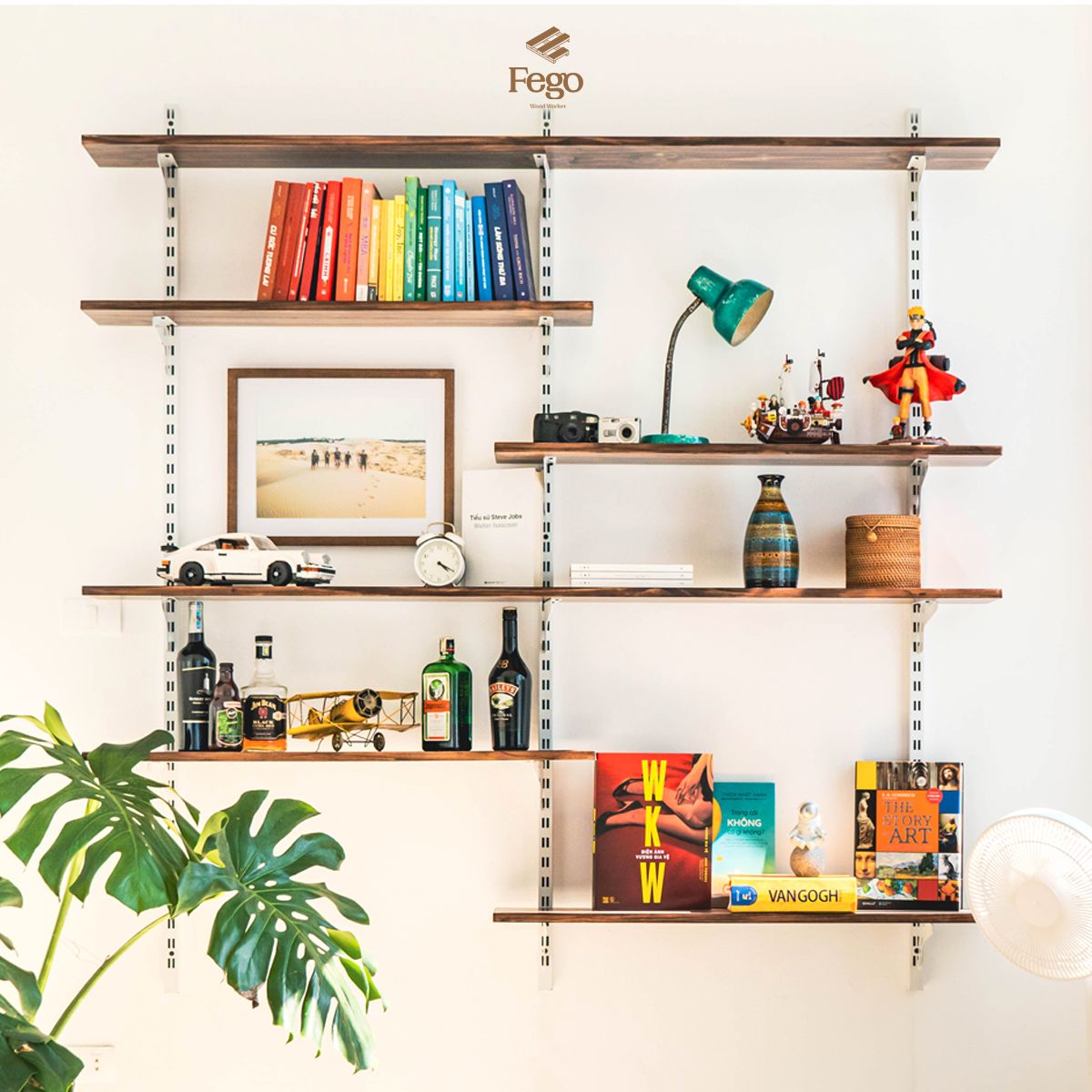 JOY Shelf - kệ sách nâng hạ FEGO