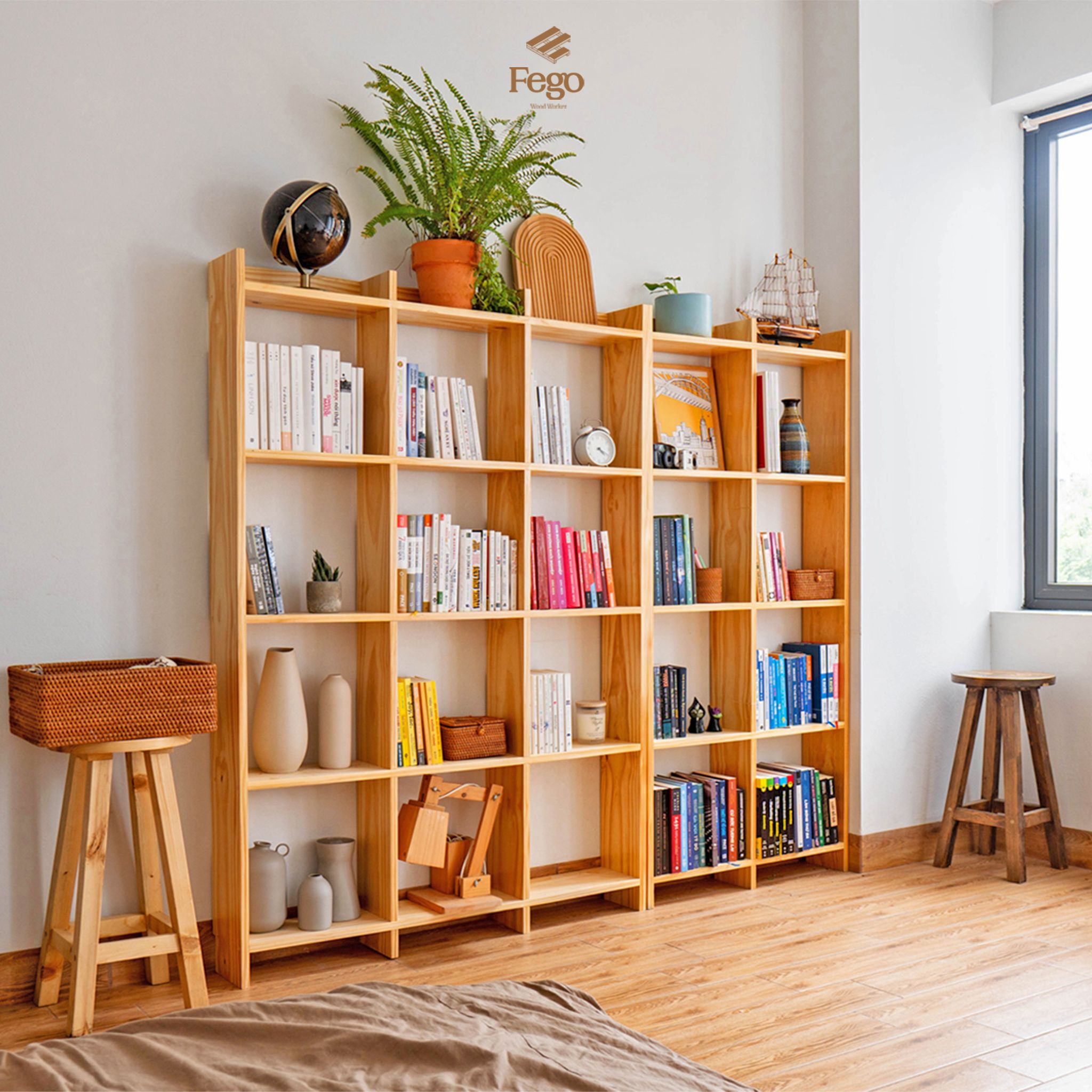 Kệ sách CUBE ver 3.0 FEGO