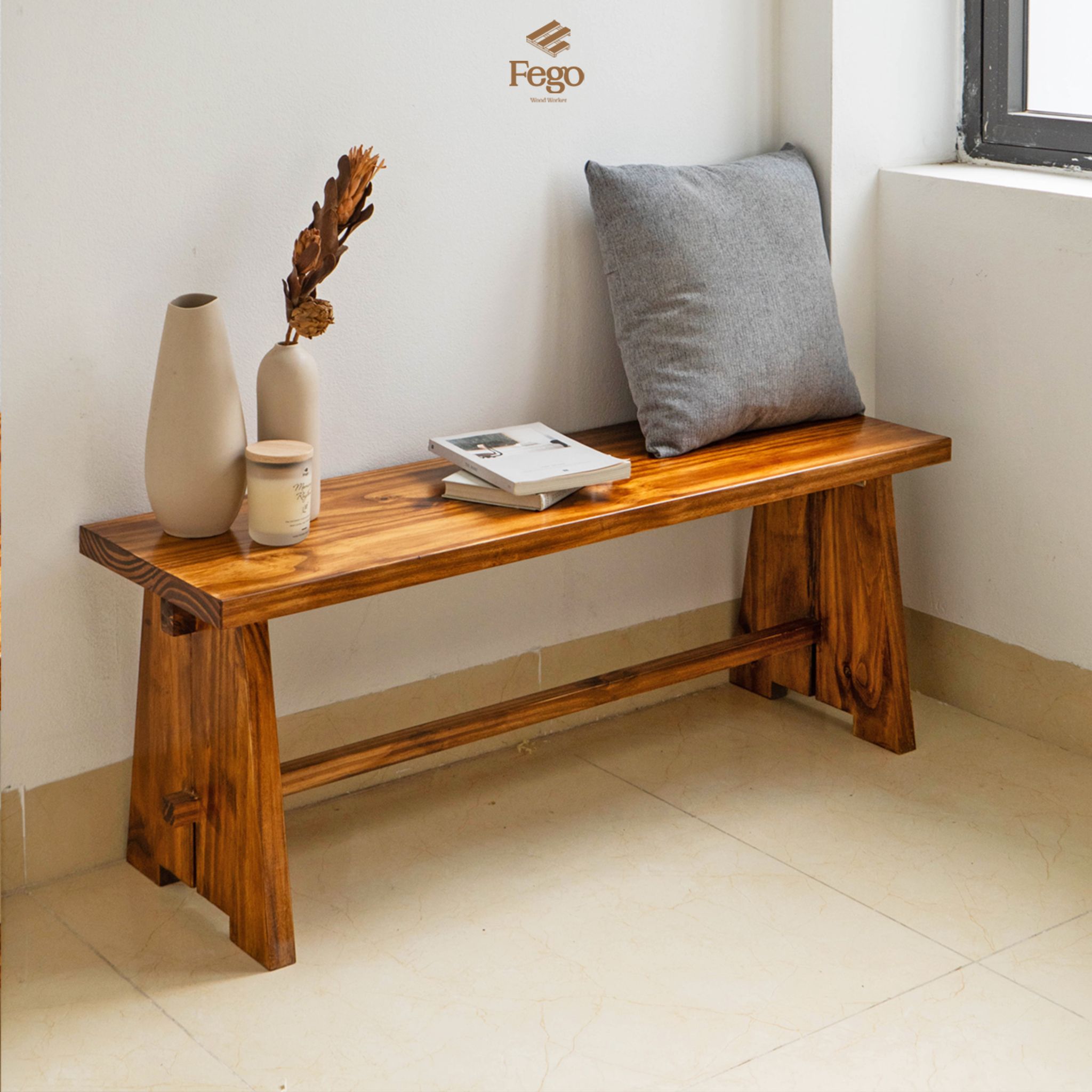 Ghế băng gỗ MangDiang FEGO