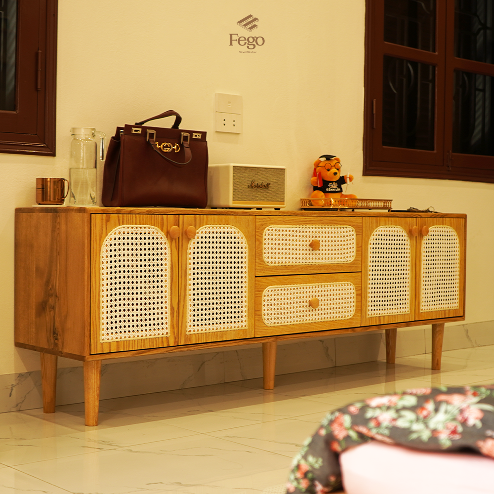 KỆ TIVI CÁNH MÂY CUSTOM