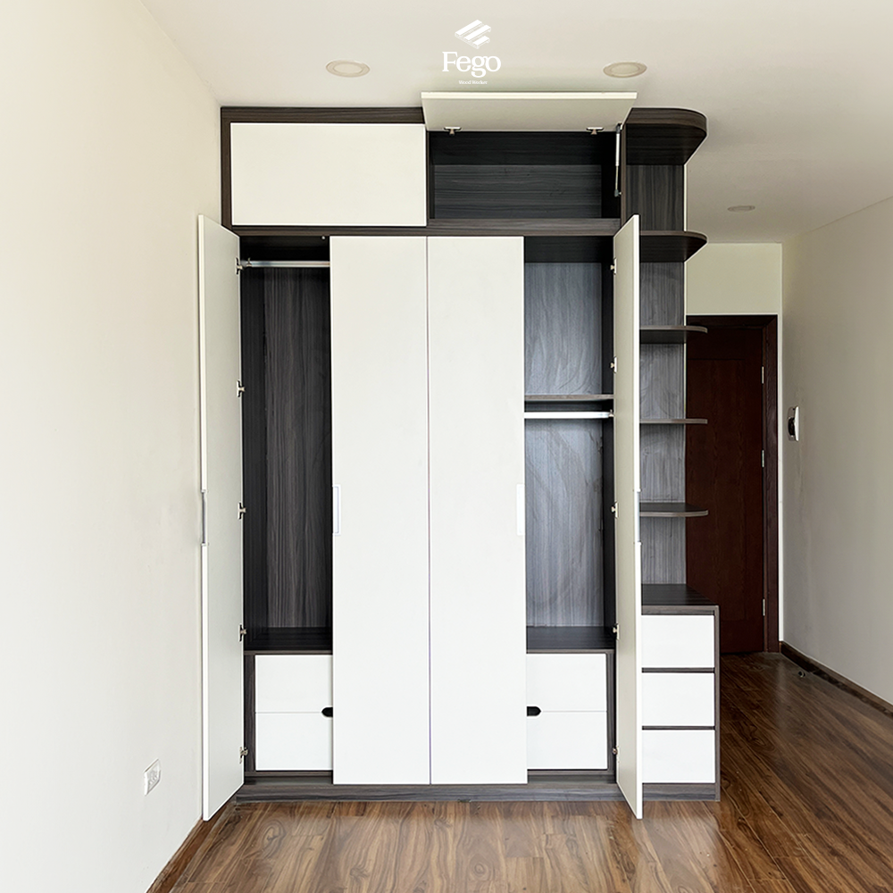 TỦ QUẦN ÁO KỊCH TRẦN CUSTOM