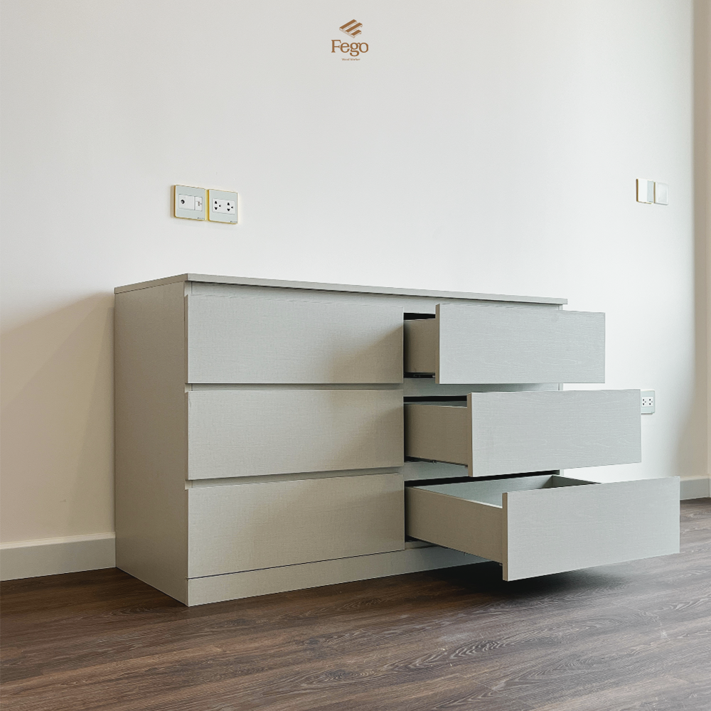 TỦ CABINET 6 NGĂN KÉO