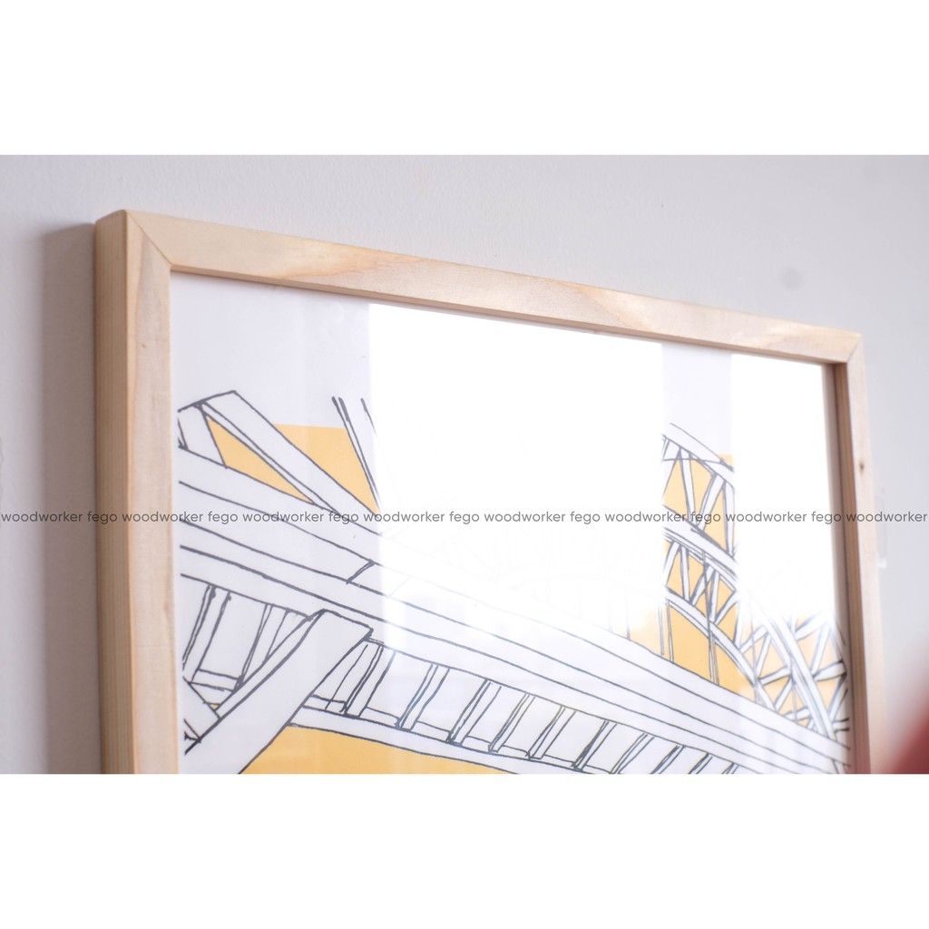Khung ảnh A2- A3 treo tường trang trí nội thất