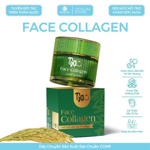 Kem Dưỡng Trắng Da Mầm Gạo Collagen - Face Gạo