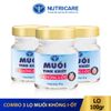  Combo 3 lọ muối không i-ốt 100g 