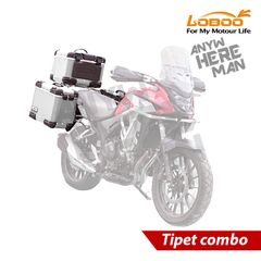 COMBO 3 thùng nhôm LOBOO cho Honda CB500X - Tipet