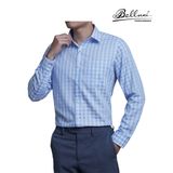 Áo sơ mi nam dài tay cao cấp BELLUNI vải sợi tre - ABD.BP.BE 184 B5
