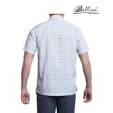 Áo sơ mi nam ngắn tay cotton cao cấp BELLUNI - ANL.CM.BE 4 W1