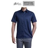 Áo sơ mi nam ngắn tay cotton cao cấp BELLUNI - ANL.CM.BE 3 B1