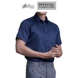 Áo sơ mi nam ngắn tay cotton cao cấp BELLUNI - ANL.CM.BE 3 B1