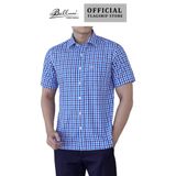 Áo sơ mi nam ngắn tay BELLUNI vải sợi dừa - ABN.CCP.BE 253 B2