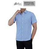 Áo sơ mi nam ngắn tay BELLUNI sợi sen kháng khuẩn - ABN.LN.BE 245 B3