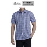 Áo sơ mi nam ngắn tay BELLUNI vải sợi dừa - ABN.CCP.BE 268