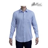 Áo sơ mi nam tay dài cao cấp BELLUNI vải sợi tre - ABD.BP.BE 177 B4