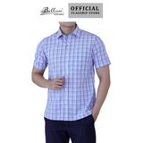 Áo sơ mi nam ngắn tay BELLUNI vải sợi dừa - ABN.CCP.BE 251 B5