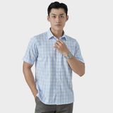 Áo sơ mi nam ngắn tay cao cấp BELLUNI vải sợi tre - ABN.BPS.BE 289