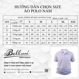 Áo thun nam Polo BELLUNI vải sợi tre cao cấp - AT.BP.BE 77 BR5