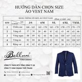 Bộ VESTON cao cấp Belluni - AVS.PRS.BE 1