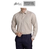 Áo sơ mi nam tay dài cao cấp BELLUNI vải sợi tre - ABD.BP.BE 189 BR3