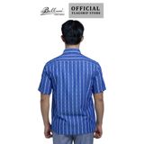 Áo Sơ mi nam ngắn tay cao cấp BELLUNI vải sợi lá - ABN.LP.BE 310