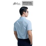 Áo Sơ mi nam ngắn tay cao cấp BELLUNI vải sợi lá - ABN.LP.BE 306