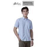 Áo Sơ mi nam ngắn tay cao cấp BELLUNI vải sợi lá - ABN.LP.BE 295