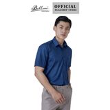 Áo sơ mi nam ngắn tay BELLUNI vải sợi sồi cao cấp - ABN.PMS.BE 290