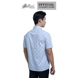 Áo Sơ mi nam ngắn tay cao cấp BELLUNI vải sợi lá - ABN.LP.BE 308