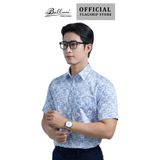 Áo sơ mi nam ngắn tay cotton cao cấp BELLUNI - ANL.CM.BE 8