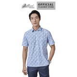 Áo Sơ mi nam ngắn tay cao cấp BELLUNI vải sợi lá - ABN.LP.BE 295