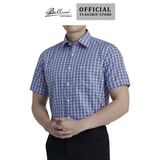 Áo sơ mi nam ngắn tay BELLUNI vải sợi dừa - ABN.CCP.BE 268