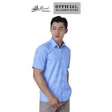 Áo sơ mi nam ngắn tay BELLUNI vải sợi sồi cao cấp - ABN.PMS.BE 290