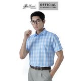 Áo sơ mi nam ngắn tay cao cấp BELLUNI vải sợi tre - ABN.BPS.BE 286