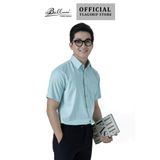 Áo sơ mi nam ngắn tay BELLUNI vải sợi sồi thoải mái thanh lịch - ABN.PML.BE 293