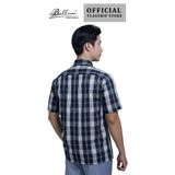 Áo Sơ mi nam ngắn tay cao cấp BELLUNI vải sợi lá - ABN.LP.BE 310