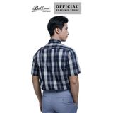 Áo Sơ mi nam ngắn tay cao cấp BELLUNI vải sợi lá - ABN.LP.BE 310