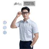 Áo sơ mi nam ngắn tay cotton cao cấp BELLUNI - ANL.CM.BE 9