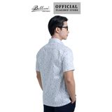 Áo sơ mi nam ngắn tay cotton cao cấp BELLUNI - ANL.CM.BE 9