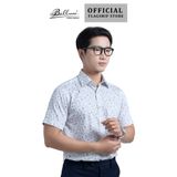 Áo sơ mi nam ngắn tay cotton cao cấp BELLUNI - ANL.CM.BE 9