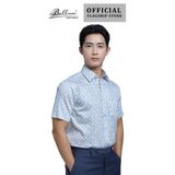 Áo sơ mi nam ngắn tay cotton cao cấp BELLUNI - ANL.CM.BE 9