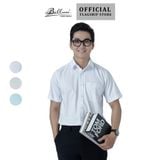 Áo sơ mi nam ngắn tay BELLUNI vải sợi sồi thoải mái thanh lịch - ABN.PML.BE 293