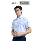 Áo sơ mi nam ngắn tay cao cấp BELLUNI vải sợi ngãi cứu - ABN.MGPS.BE 300