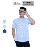 Áo sơ mi nam ngắn tay cao cấp BELLUNI vải sợi tre - ABN.BP.BE 297