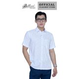 Áo sơ mi nam ngắn tay cao cấp BELLUNI vải sợi tre - ABN.BP.BE 297